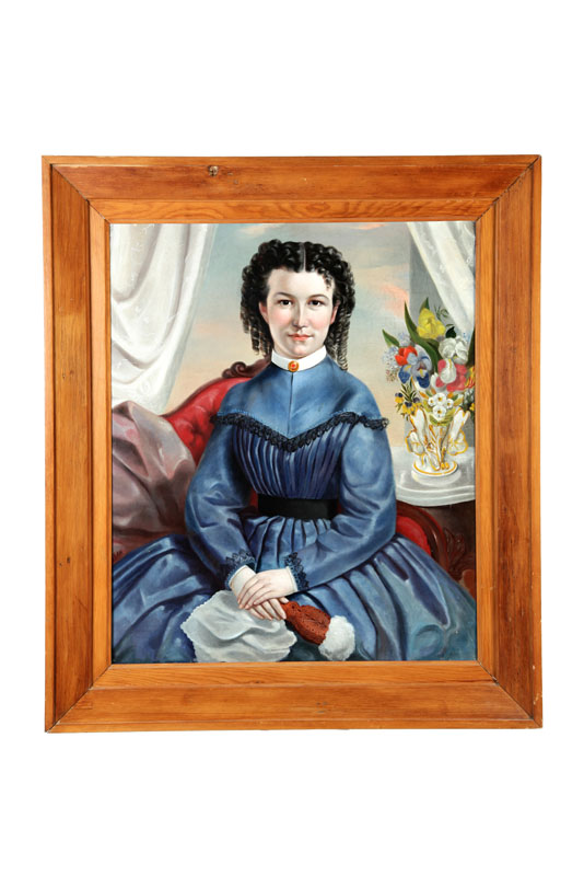 PORTRAIT OF A GIRL (AMERICAN SCHOOL