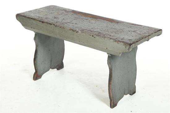 COUNTRY BENCH.  America  19th century