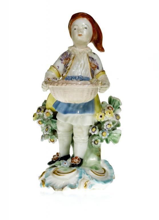 A DERBY FIGURE OF A DESSERT GARDENER in 109452