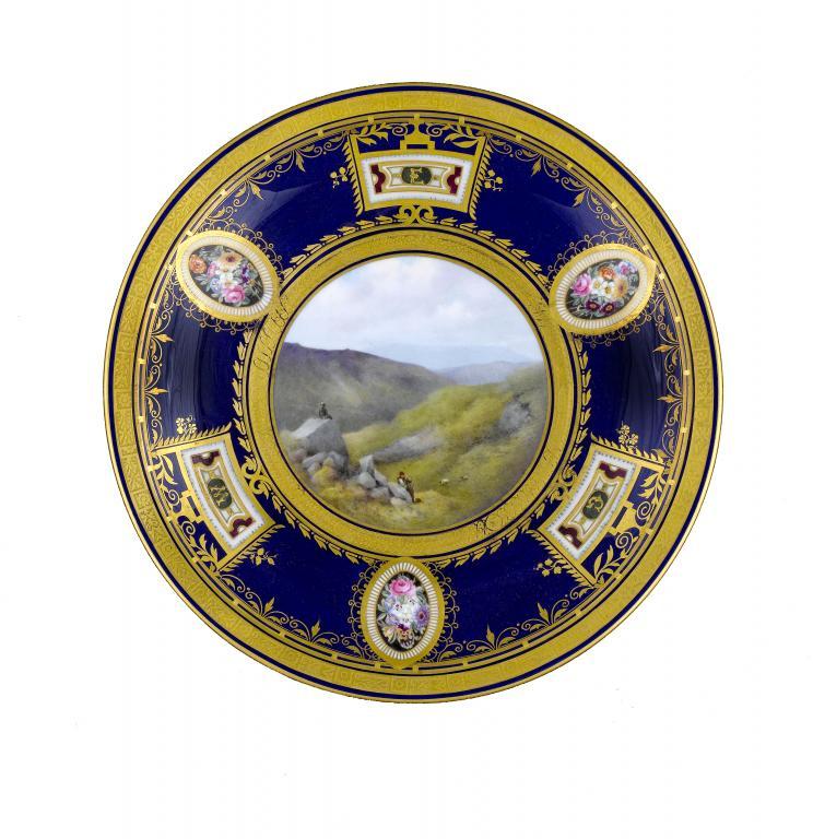 THE GLADSTONE SERVICE. A CROWN DERBY