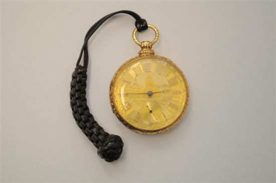 English Pocket Watch and Attached
