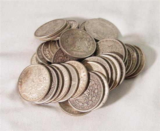 COINS Common Date Circulated Morgan 109a92