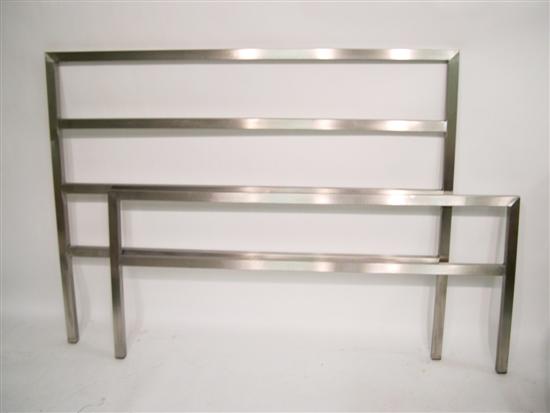 Modern design bedstead brushed 109aef