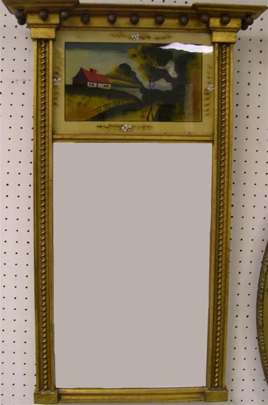 Federal style two part mirror with 109c7b