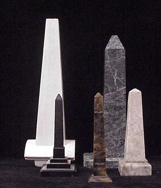 Group of five obelisks three are 109c8f