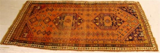 Antique Persian rug Kurd design 109cc5