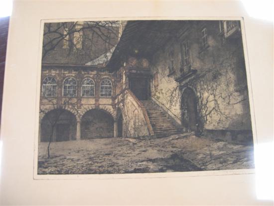 Luigi Kasimer 1881 1962 etching 109ce8