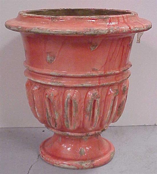 Painted graden urn pink some 109d79