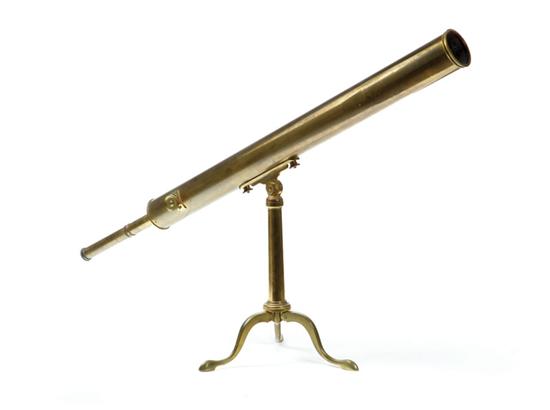 BRASS TELESCOPE.  Probably England