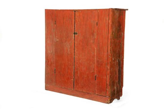 COUNTRY CUPBOARD American 19th 10b232