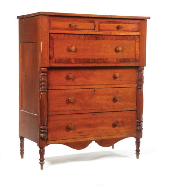 CLASSICAL CHEST OF DRAWERS.  Probably