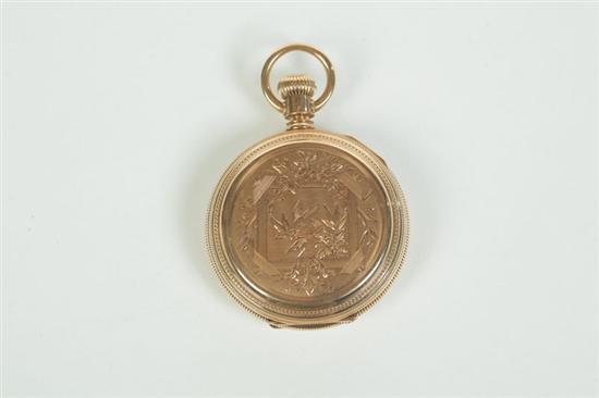 HUNTER CASE POCKET WATCH American 10b32c