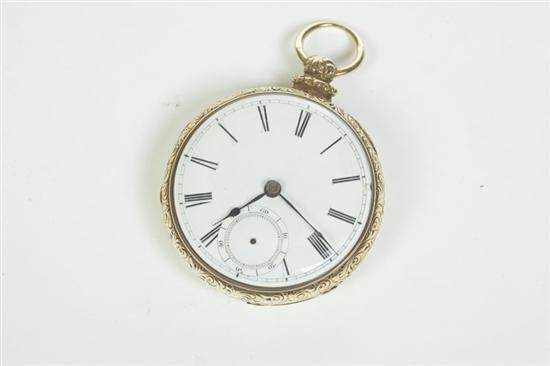 OPEN FACE POCKET WATCH English 10b32b