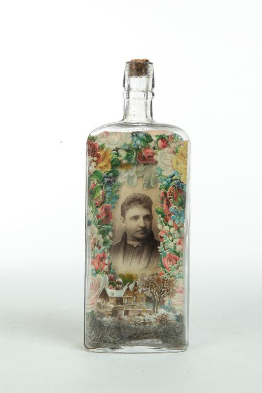 BOTTLE WHIMSEY American early 10b33f