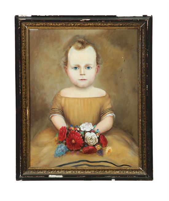 PORTRAIT OF A CHILD AMERICAN SCHOOL 10b350