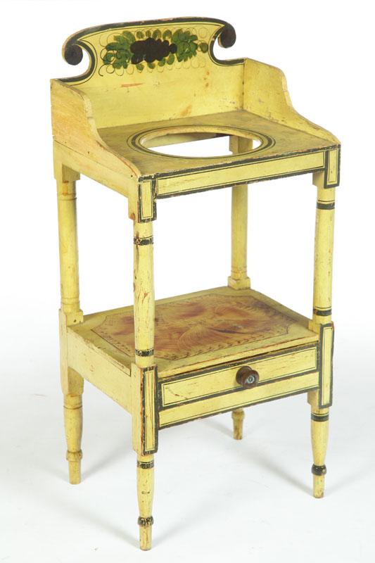 DECORATED WASHSTAND Probably 10b35e