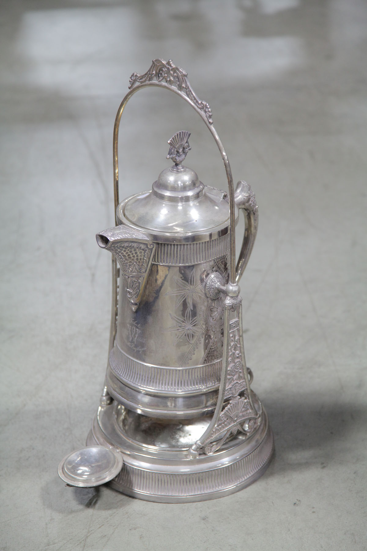 A. LEDIG & SONS SILVER PLATED WATER