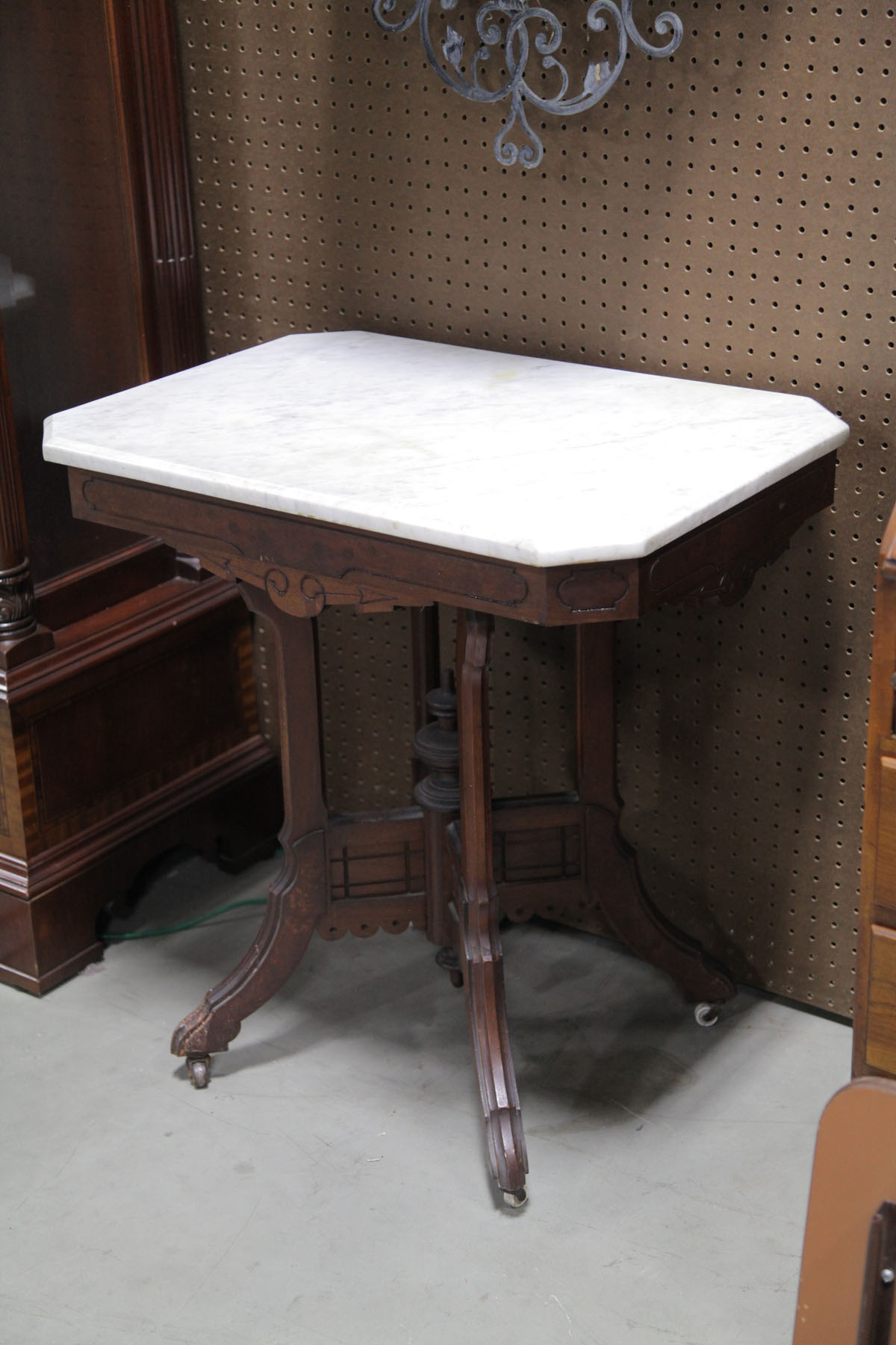 VICTORIAN PARLOR STAND.  American