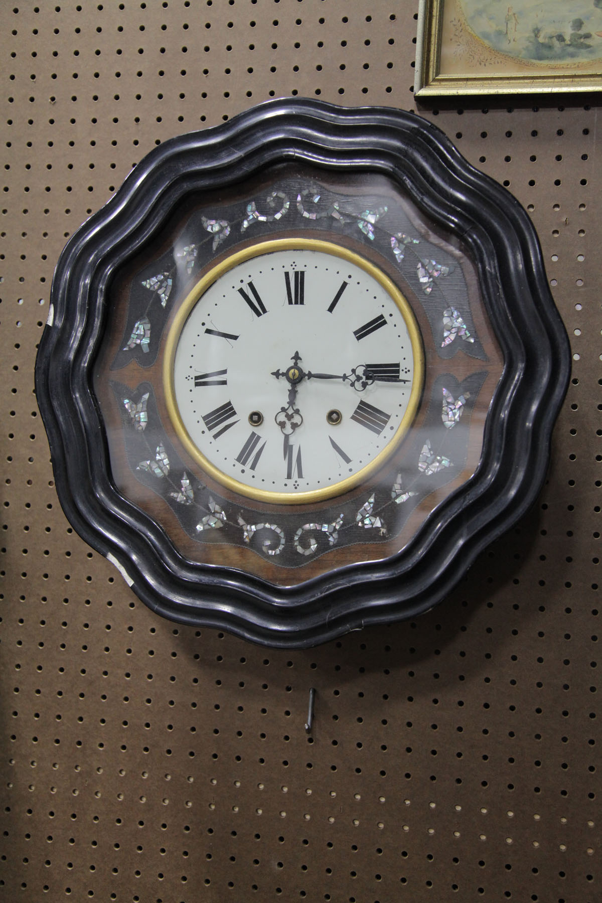 WALL CLOCK Probably French 20th 10c18a