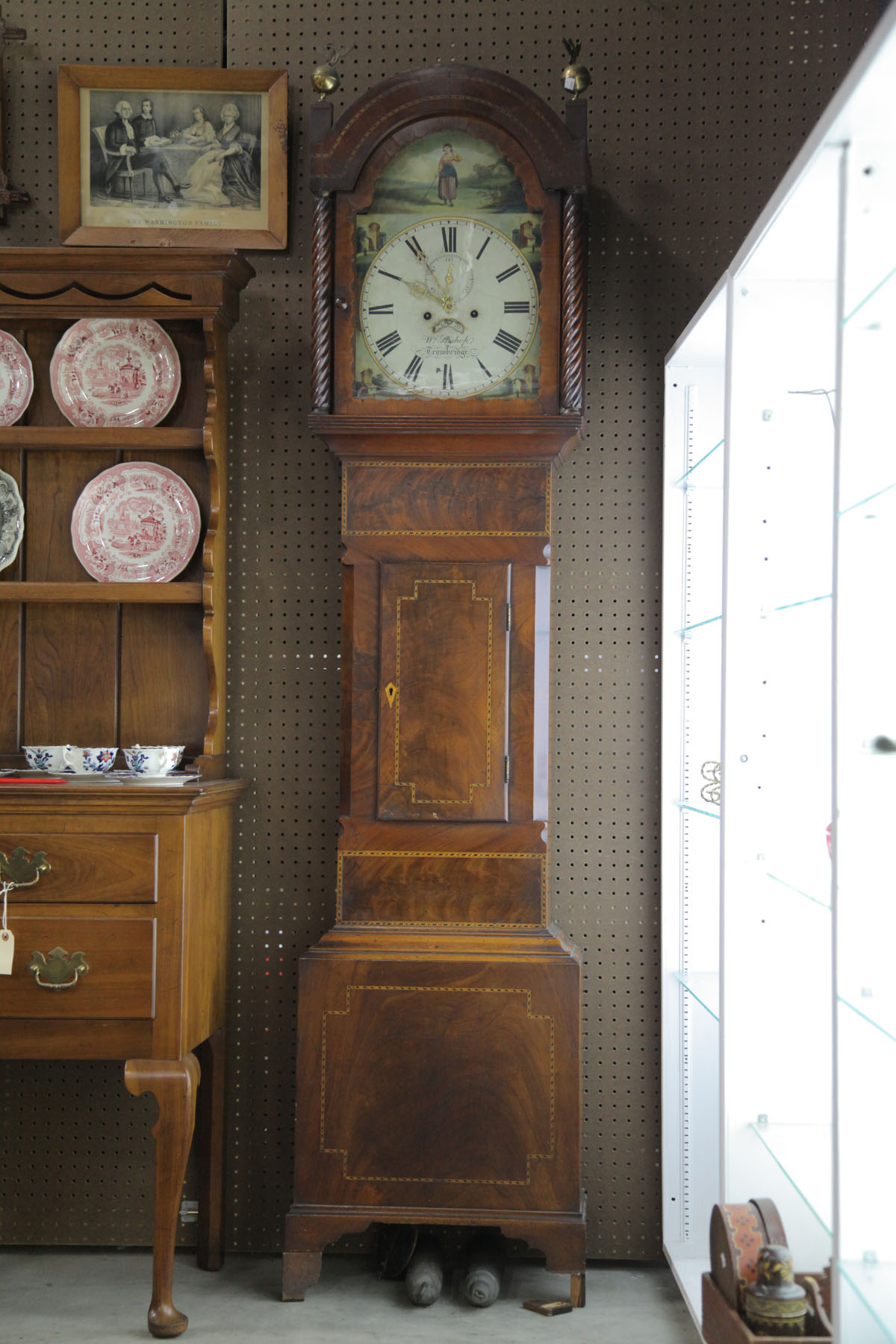 TALL CASE CLOCK England mid 10c194