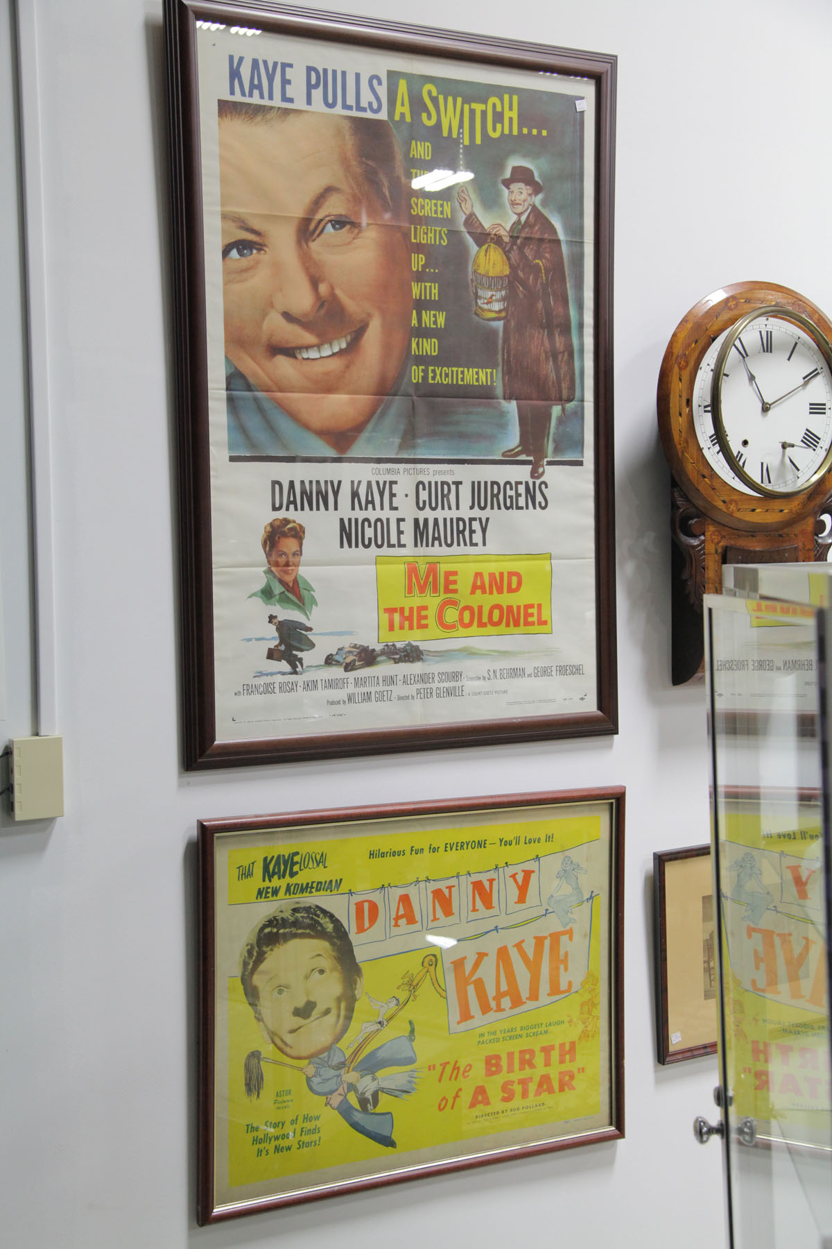 TWO DANNY KAYE MOVIE ADVERTISEMENTS  10c204