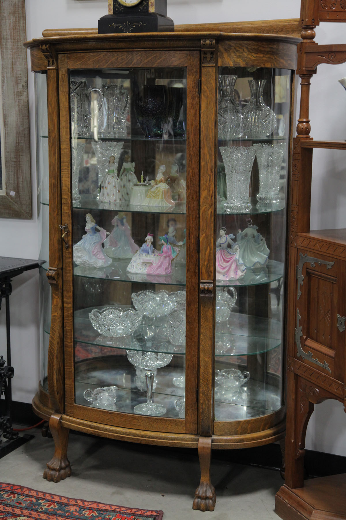 CHINA CABINET.  American  late 19th
