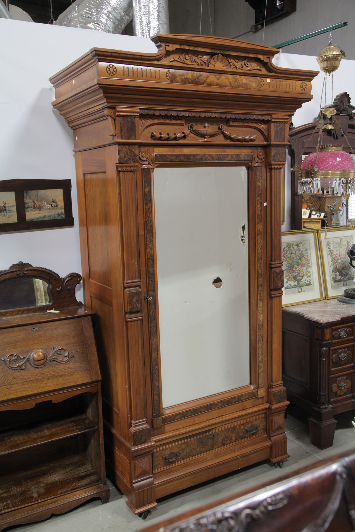 ARMOIRE.  American  first half 20th