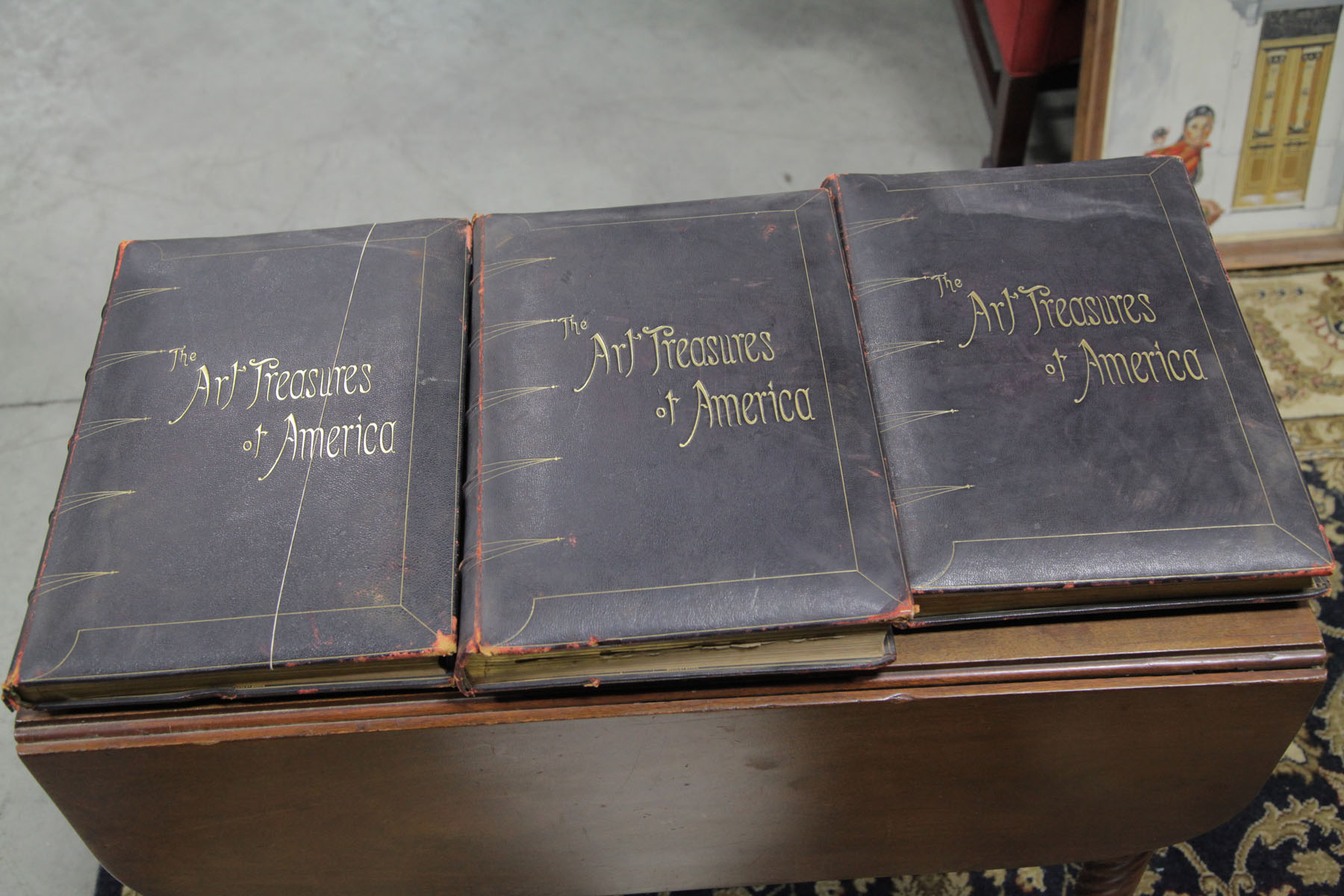 THREE VOLUME SET OF ''ART TREASURES