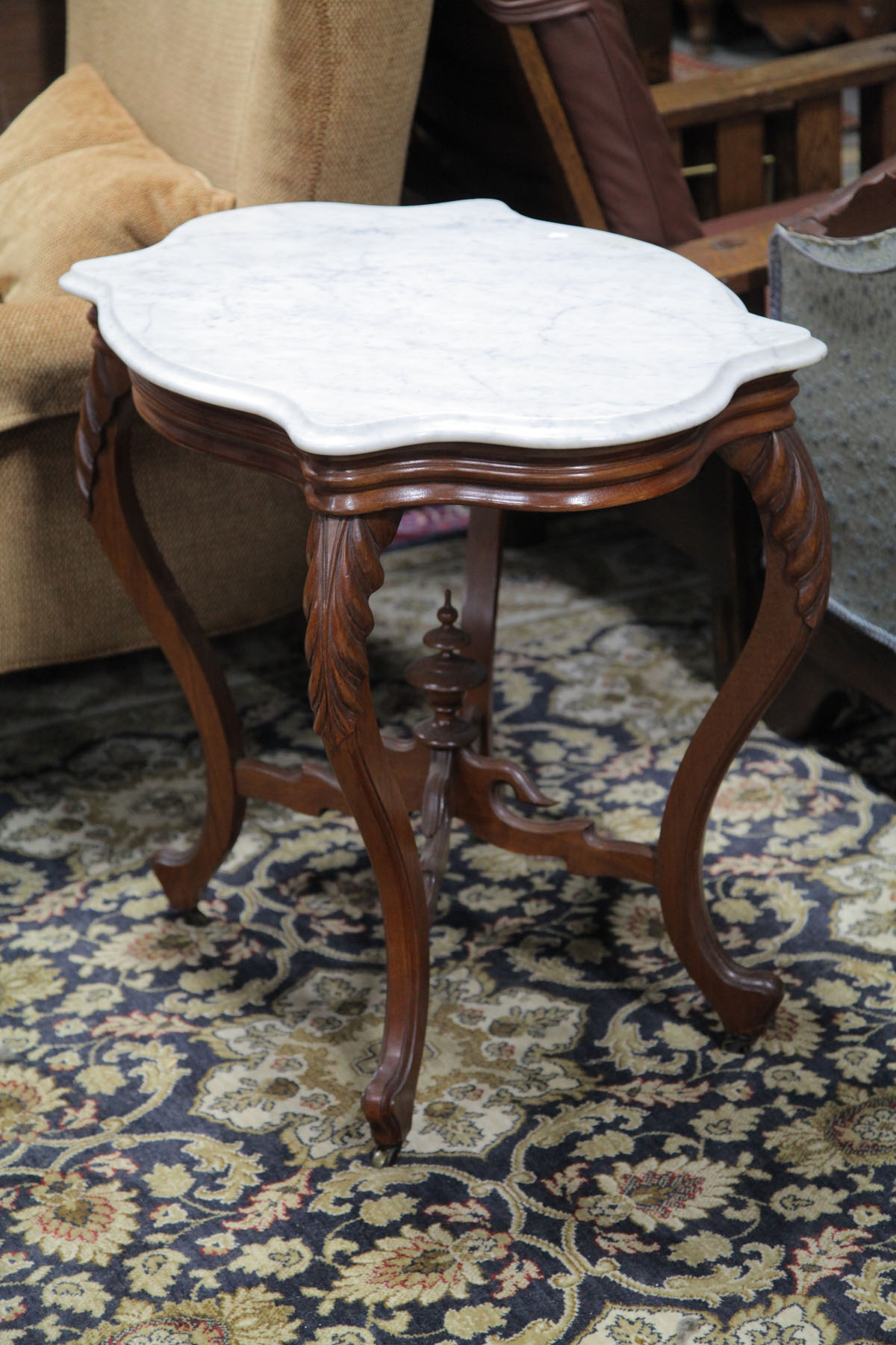 VICTORIAN PARLOR TABLE American 10c296