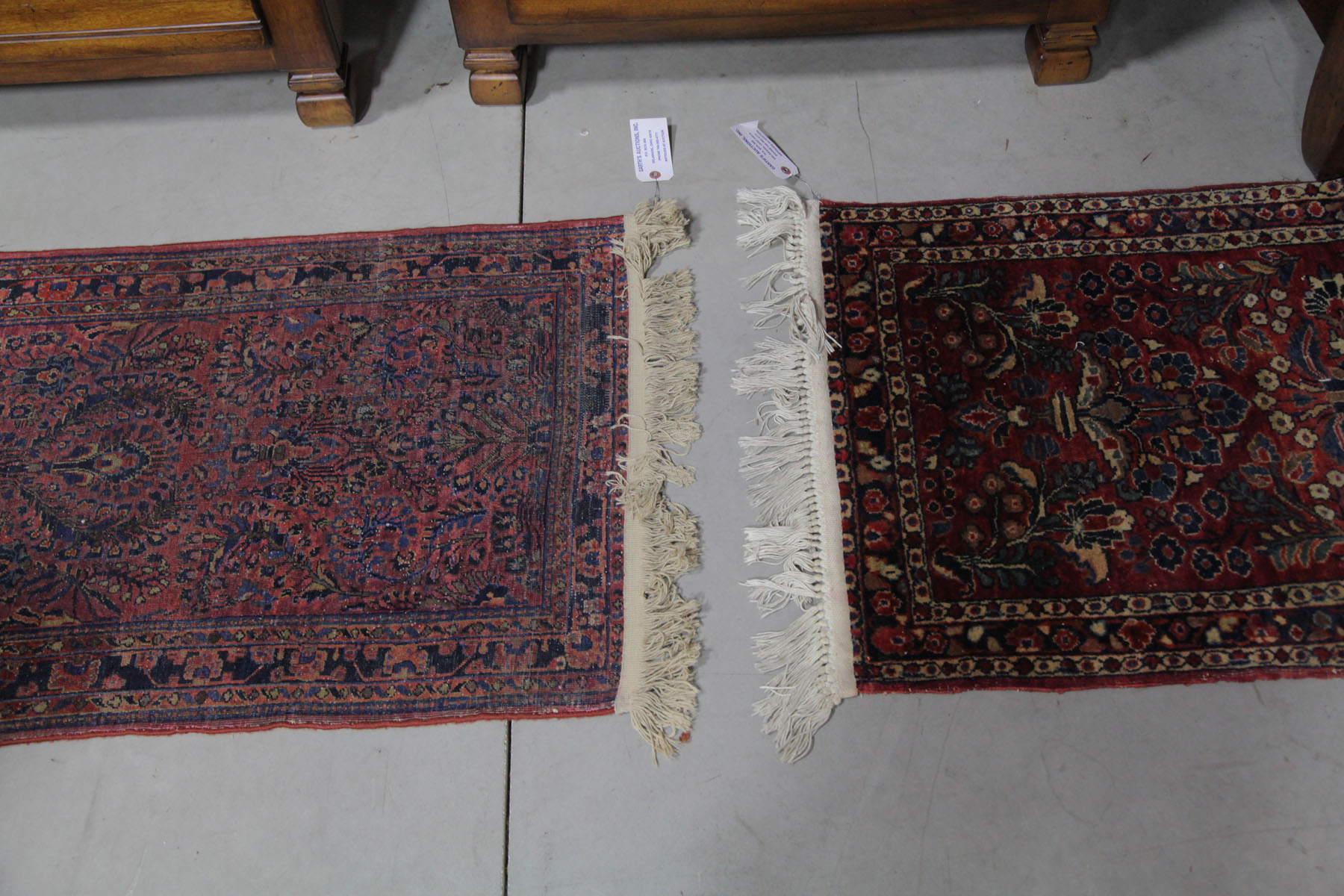 SAROUK RUNNER AND THROW Iran 10c2a3