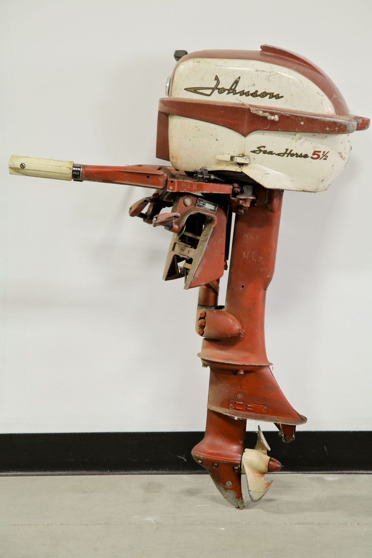 OUTBOARD MOTOR.  American  20th century.