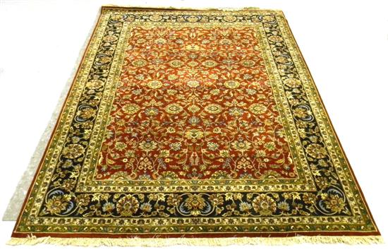 Modern Kirman pattern Persian carpet