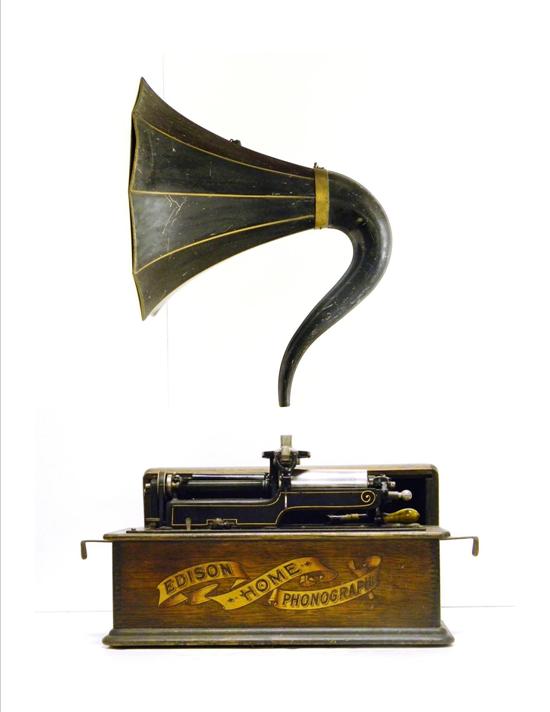 Edison phonograph cylinder with