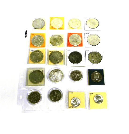 COINS: 20 coins  including 13 silver