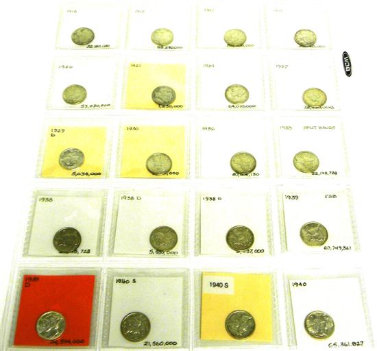 COINS 20 Better date and grade 10c3d6