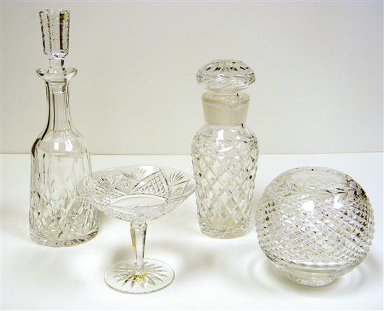 Waterford cut crystal four pieces  10c40e