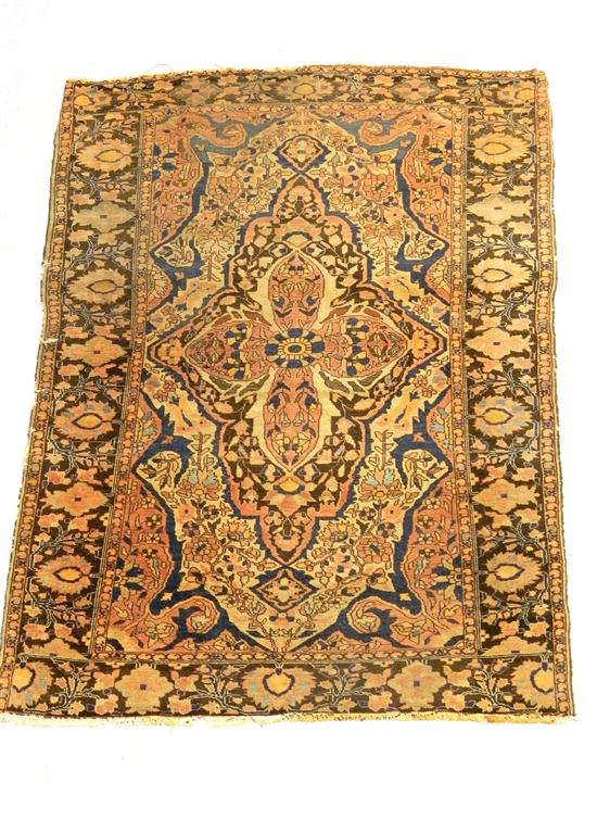 Persian scatter rug 58 x 40 5  10c443