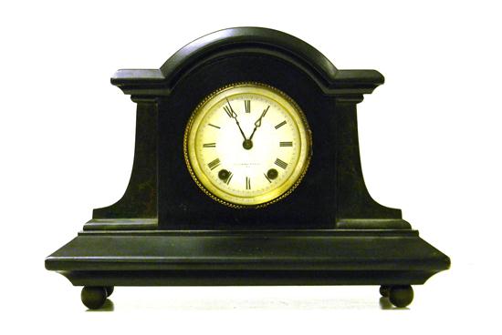 Seth Thomas Mantle clock  ebonized