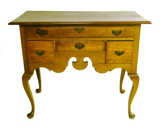 18th C. lowboy  cherry  later top