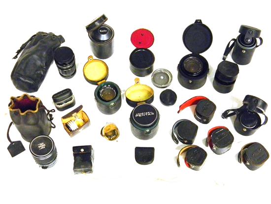 CAMERA: Various accessories and lens