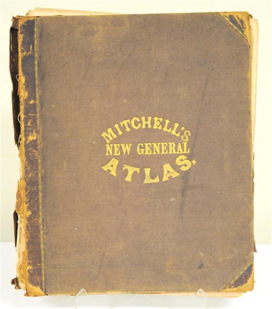 Mitchell s New General Atlas 1860 10a692