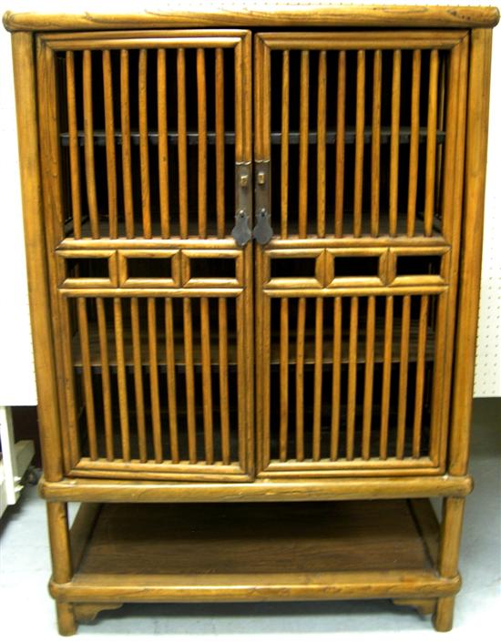 Chinese cabinet  19th or 20th C.  rectangular
