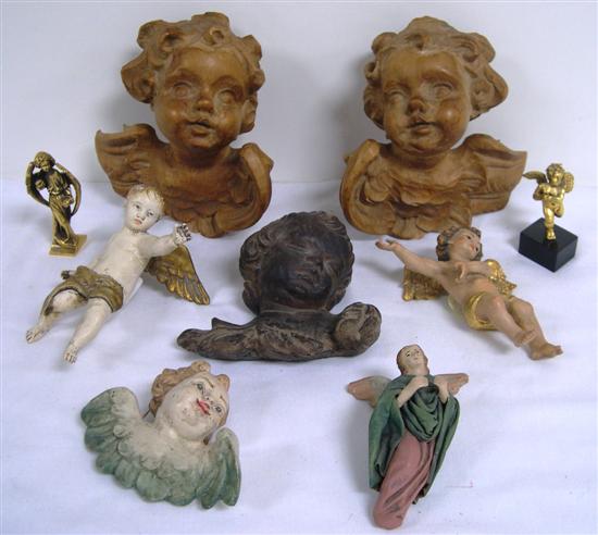 Collection of putti and cherubs