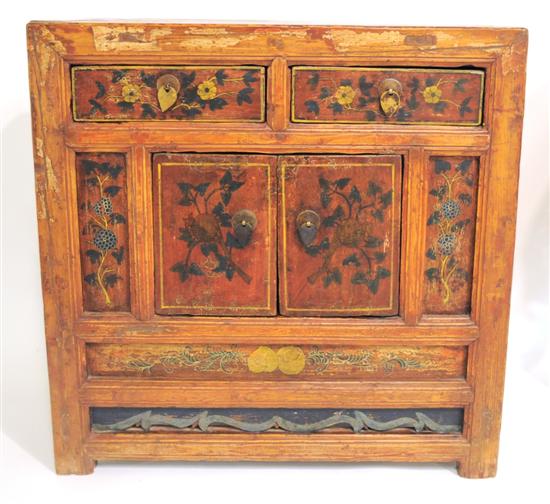 Chinese cabinet  20th C.  rectangular