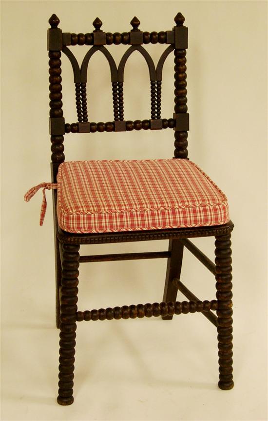 Set of six 19th C side chairs 10a719