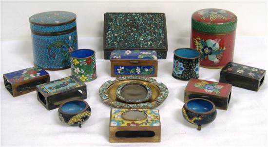 Asian cloisonn enamel including  10a73b