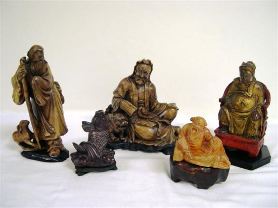 Asian carvings including a Chinese 10a759