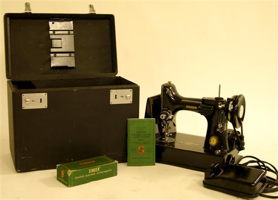 Singer featherweight 221 1 sewing 10a77e