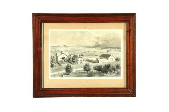 MIDWESTERN FARM SCENE BY FRANK GILBERT