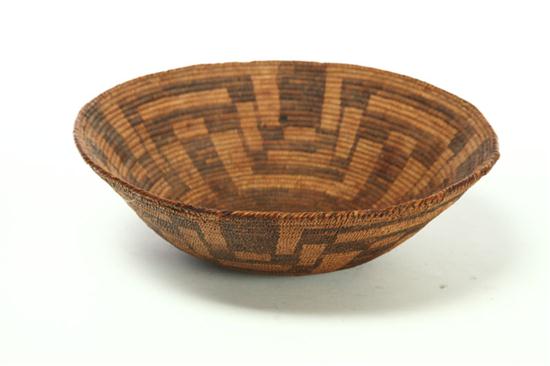 AMERICAN INDIAN BASKET.  Early